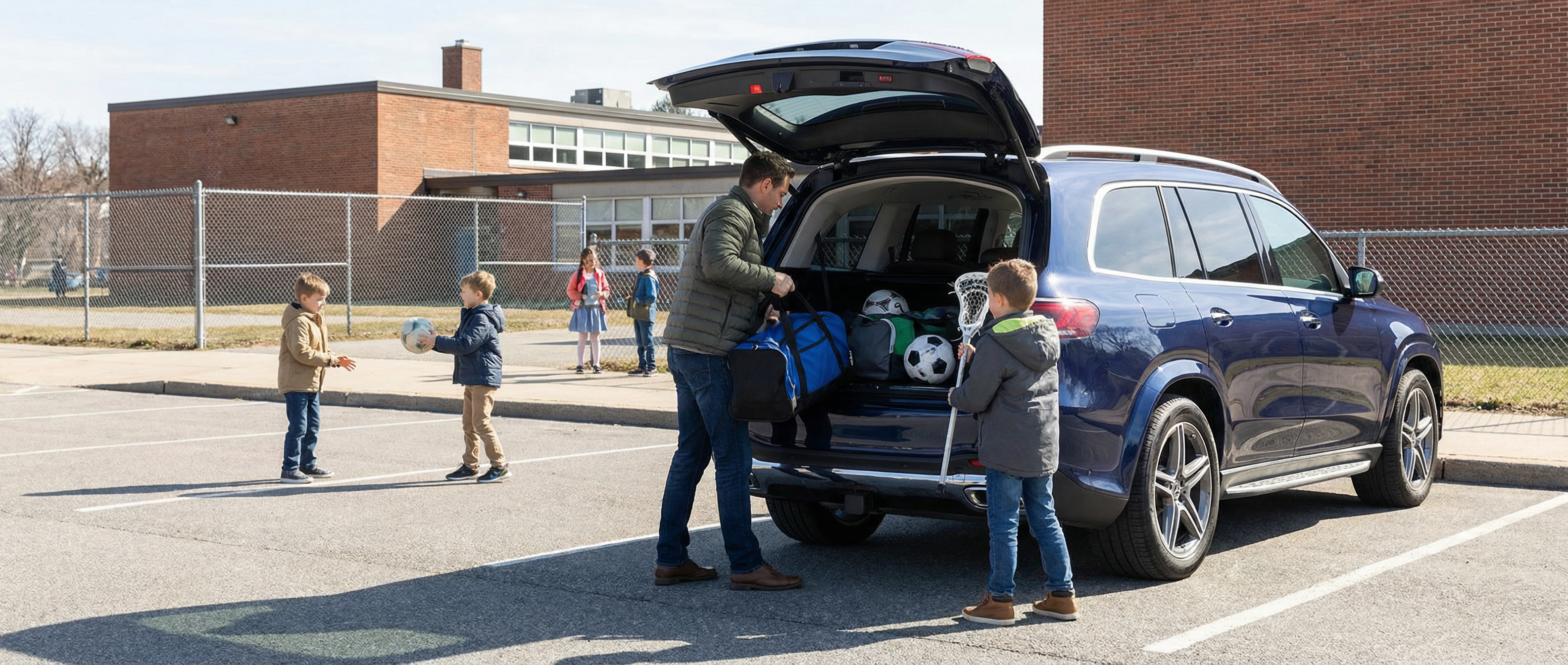 Mercedes-Benz SUV family comparison near Hull Middle School Duluth GA